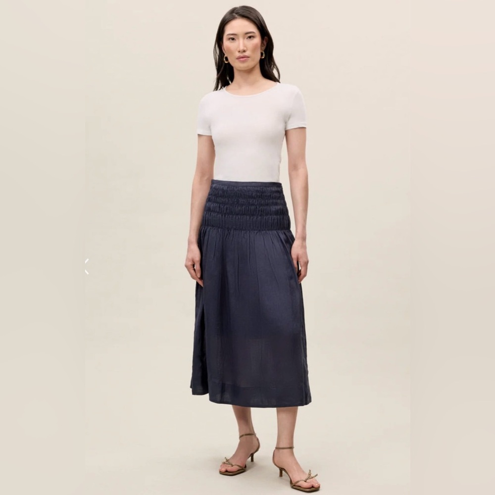 NWT REBECCA TAYLOR Anya Ramie Skirt